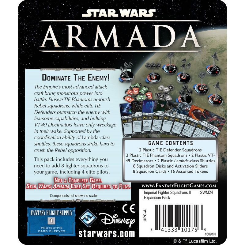 Fantasy Flight Studios SW Armada: Imperial Fighter Squadrons II Expansion Pack
