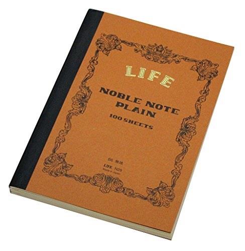 Life Noble Notes Bound On Side Stitched Notebooks: 5 in x 7 in. (Brown Cover, Blank Pages)