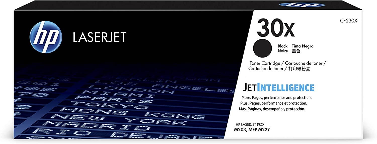 HP 30X | CF230X | Toner Cartridge | Black | High Yield