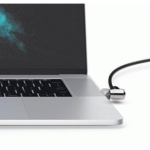 Compulocks Ledge Lock Slot Adapter with Keyed Cable Lock for MacBook Touch Bar (MBPRLDGTB01KL)