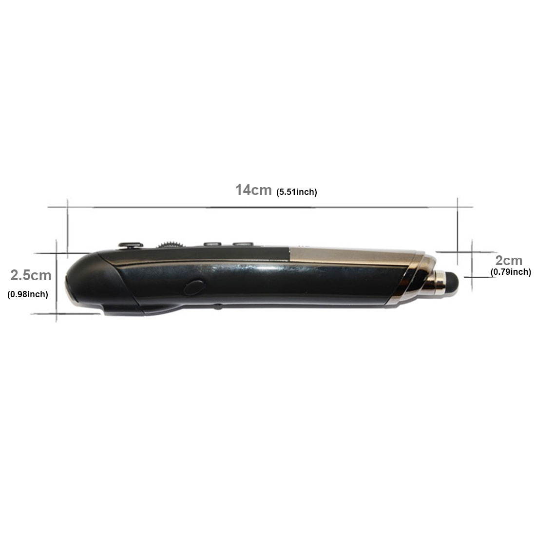 PR-08 2.4G Innovative Pen-style Handheld Wireless Smart Mouse, Support Windows 8 / 7 / Vista / XP