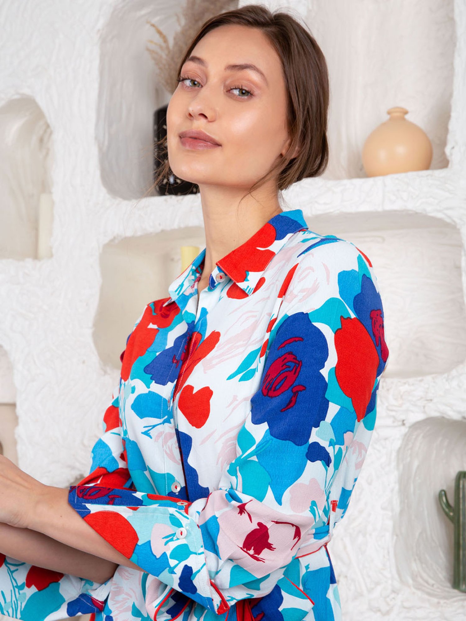 Dusk Attire Multicolor Meraki Co-ord Set