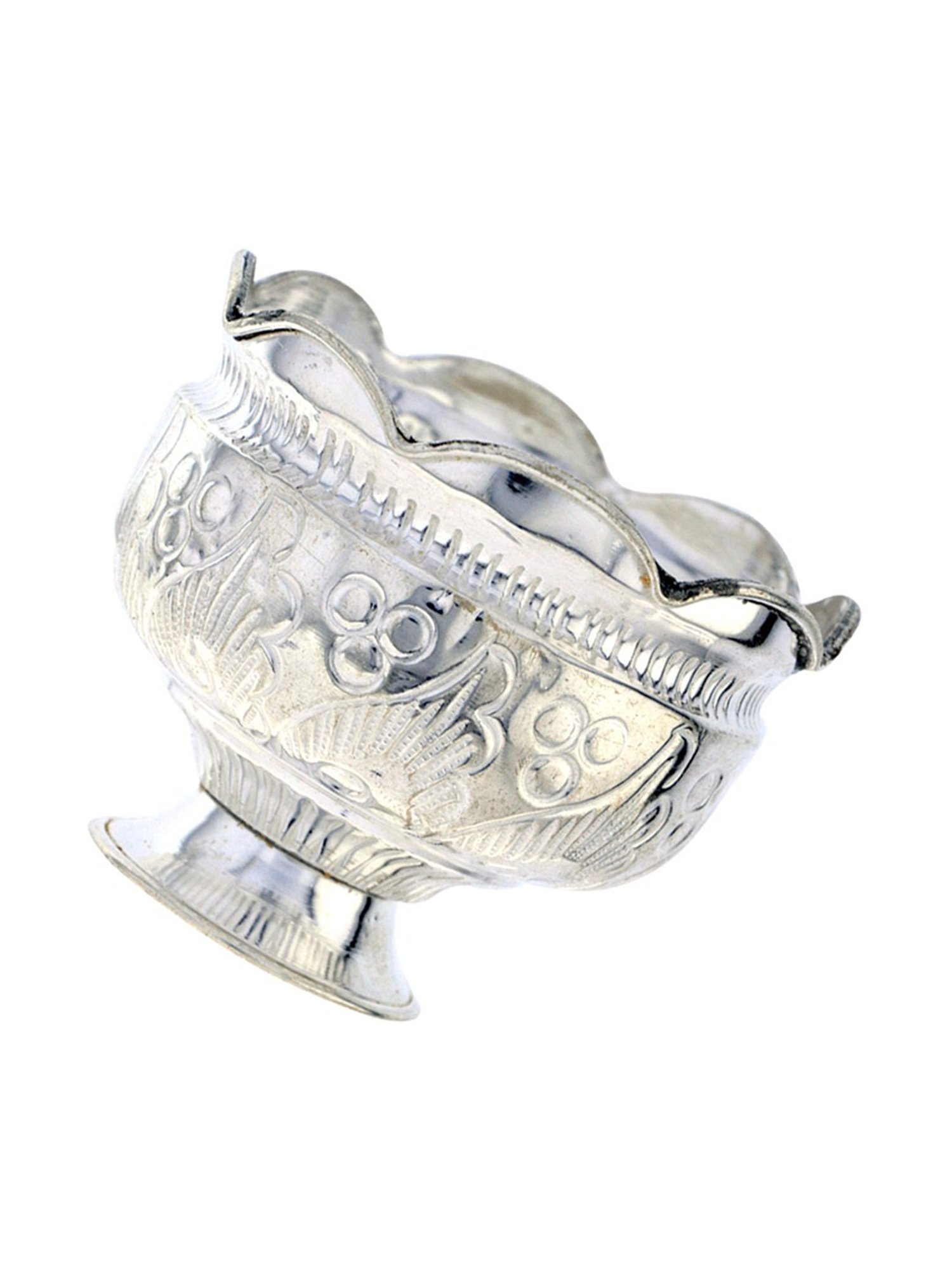 Sri Jagdamba Pearls 0.8 Silver Pooja Bowl