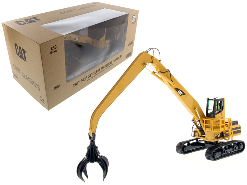 CAT Caterpillar 349F L XE Hydraulic Excavator with Operator "High Line" Series 1/50 Diecast Model by Diecast Masters