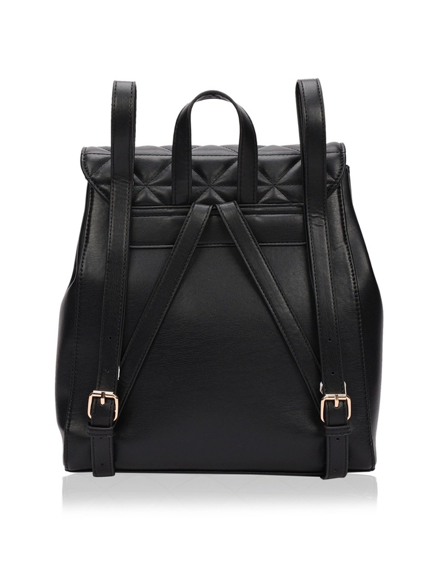 Tohl Fenwick Black Leather Medium Backpack