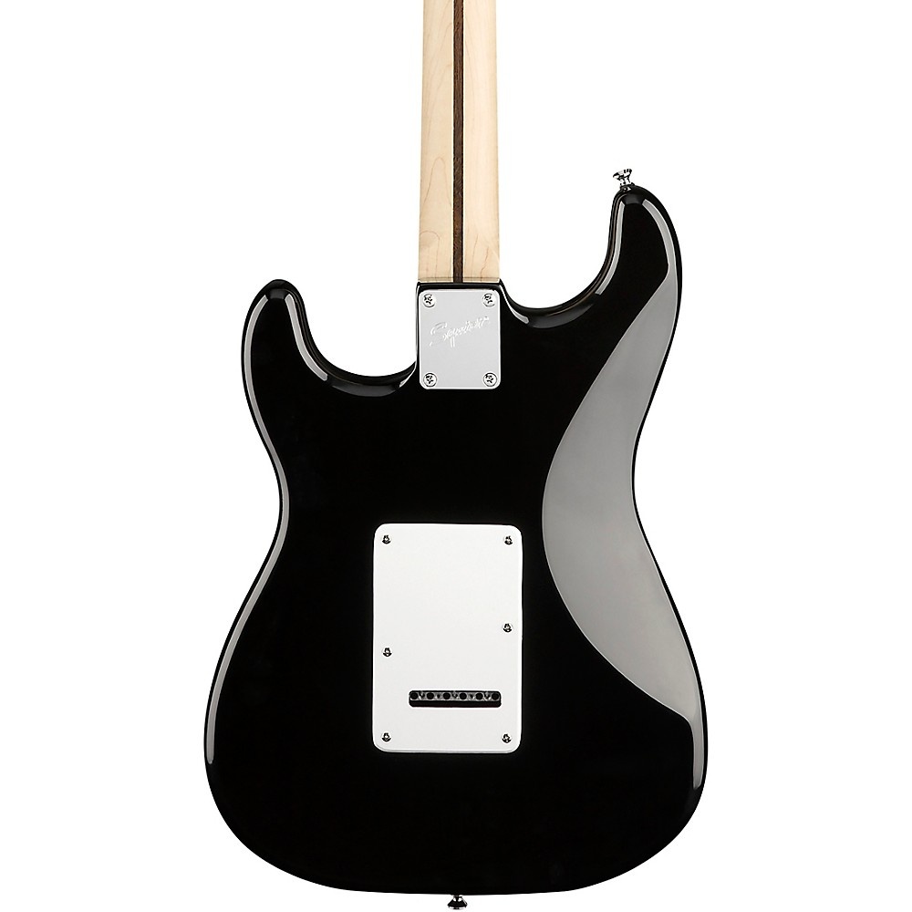 Squier Stratocaster Electric Guitar Pack With Squier Frontman 10G Amp Black
