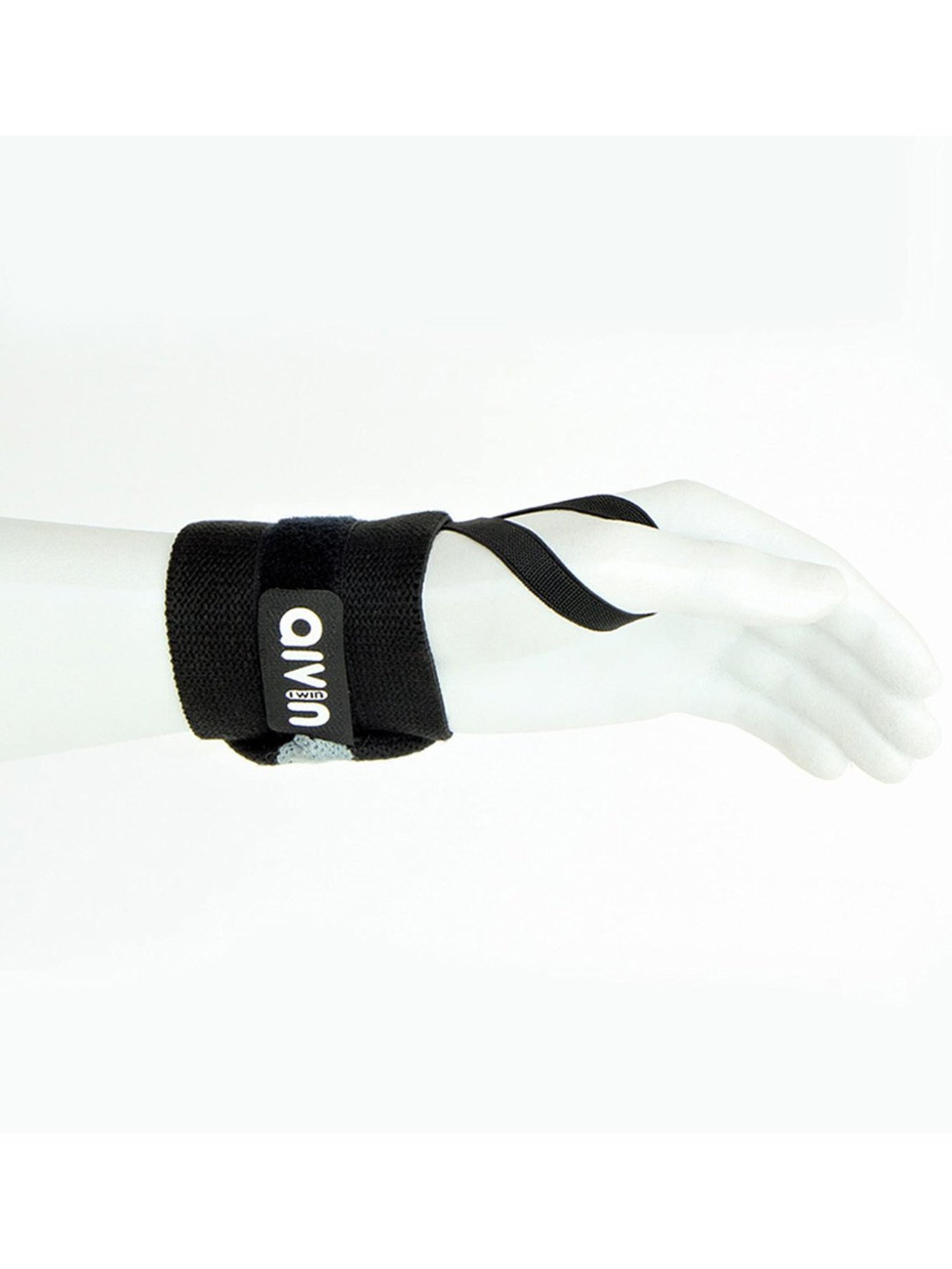 AIVIN Weight Lifting Wrist Support (Black) Size - Free Size