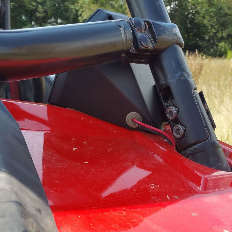 MTX Polaris RZRPOD65 6.5 Inch 130 Watt Dash Mount RZR ATV Coaxial Speakers, Pair (4 Pack)