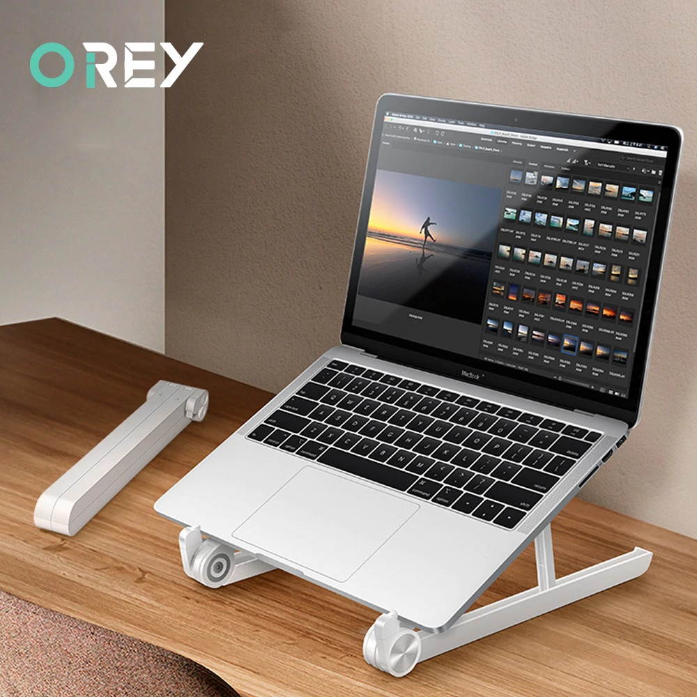 Portable Base Notebook Stand Foldable Laptop Stand Adjustable Holder For Macbook Pro Tablet Support Computer Cooling Stand Riser
