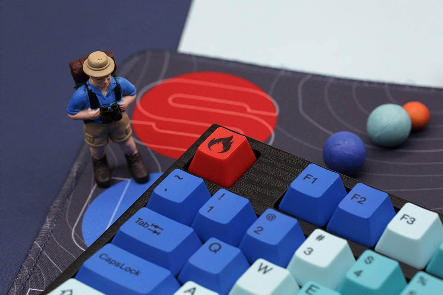 Varmilo VA108M Summit White LED Dye Sub PBT Mechanical Keyboard (Cherry MX Clear)