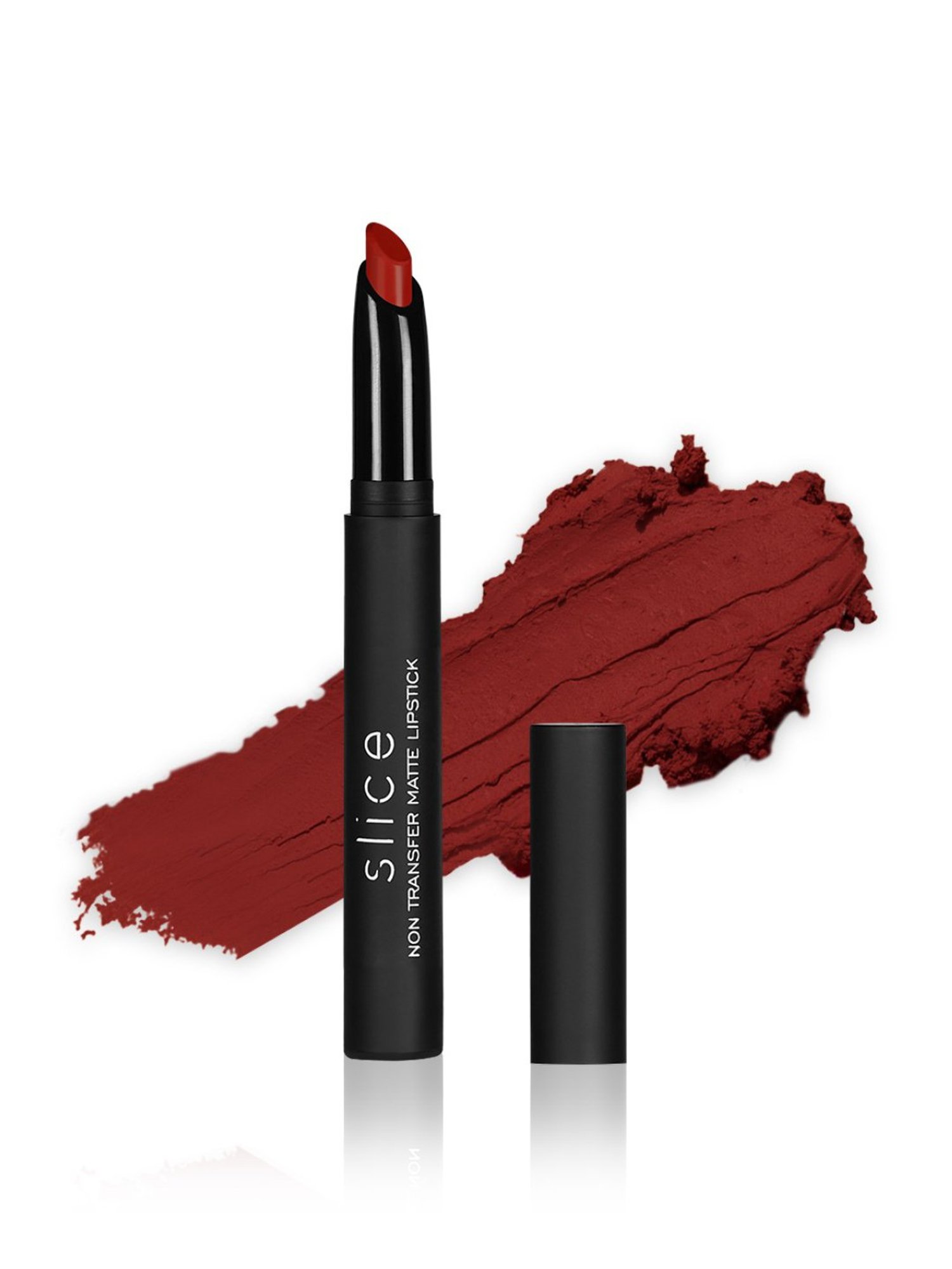 C2P PROFESSIONAL MAKEUP Slice Non Transfer Matte Lipstick Rose Bouquet 101 - 1.7 gm