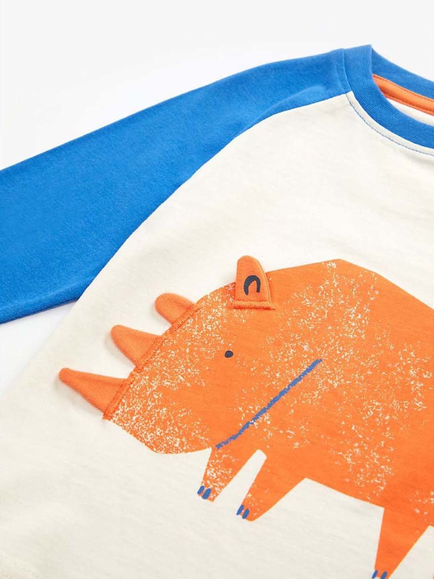 Mothercare Kids Multicolor Cotton Color Block Full Sleeves T-Shirt