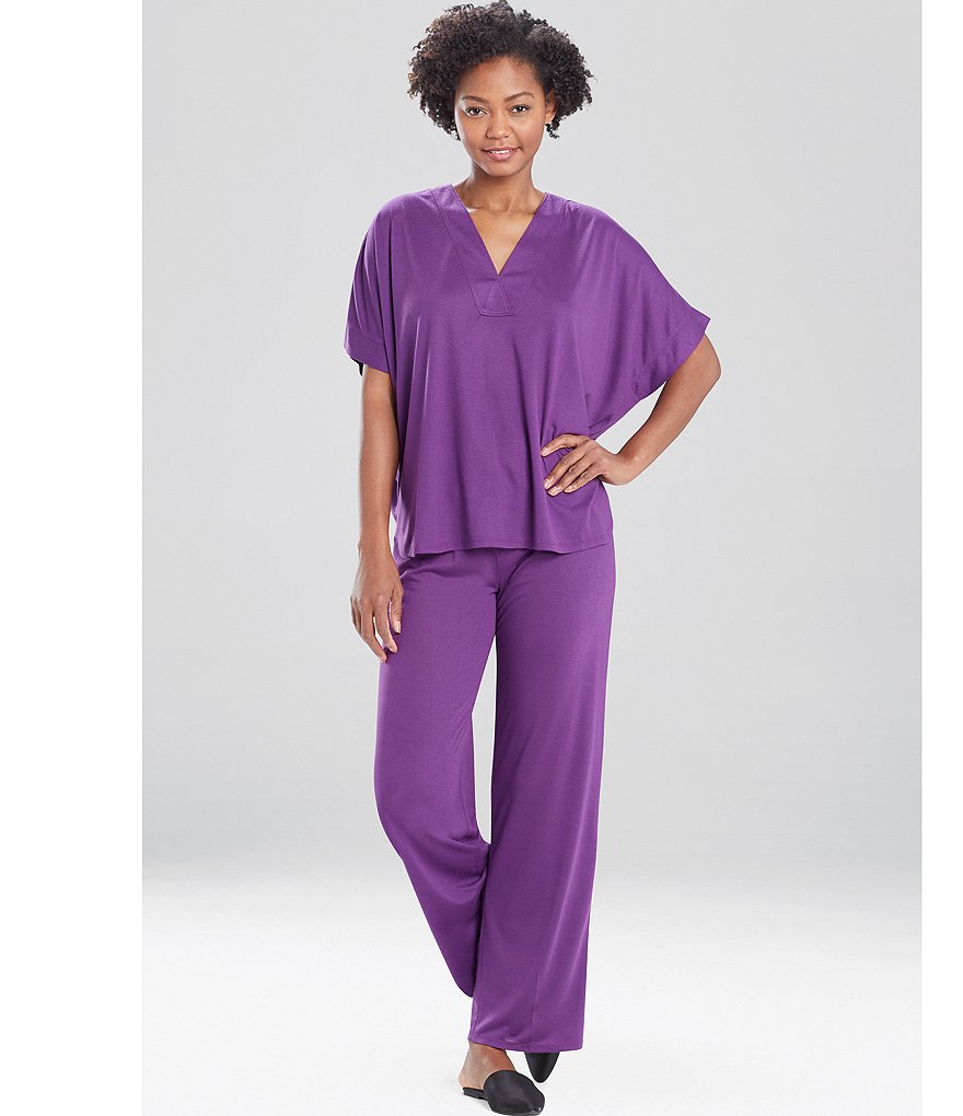 N by Natori Congo Jersey Coordinating Pajama Set
