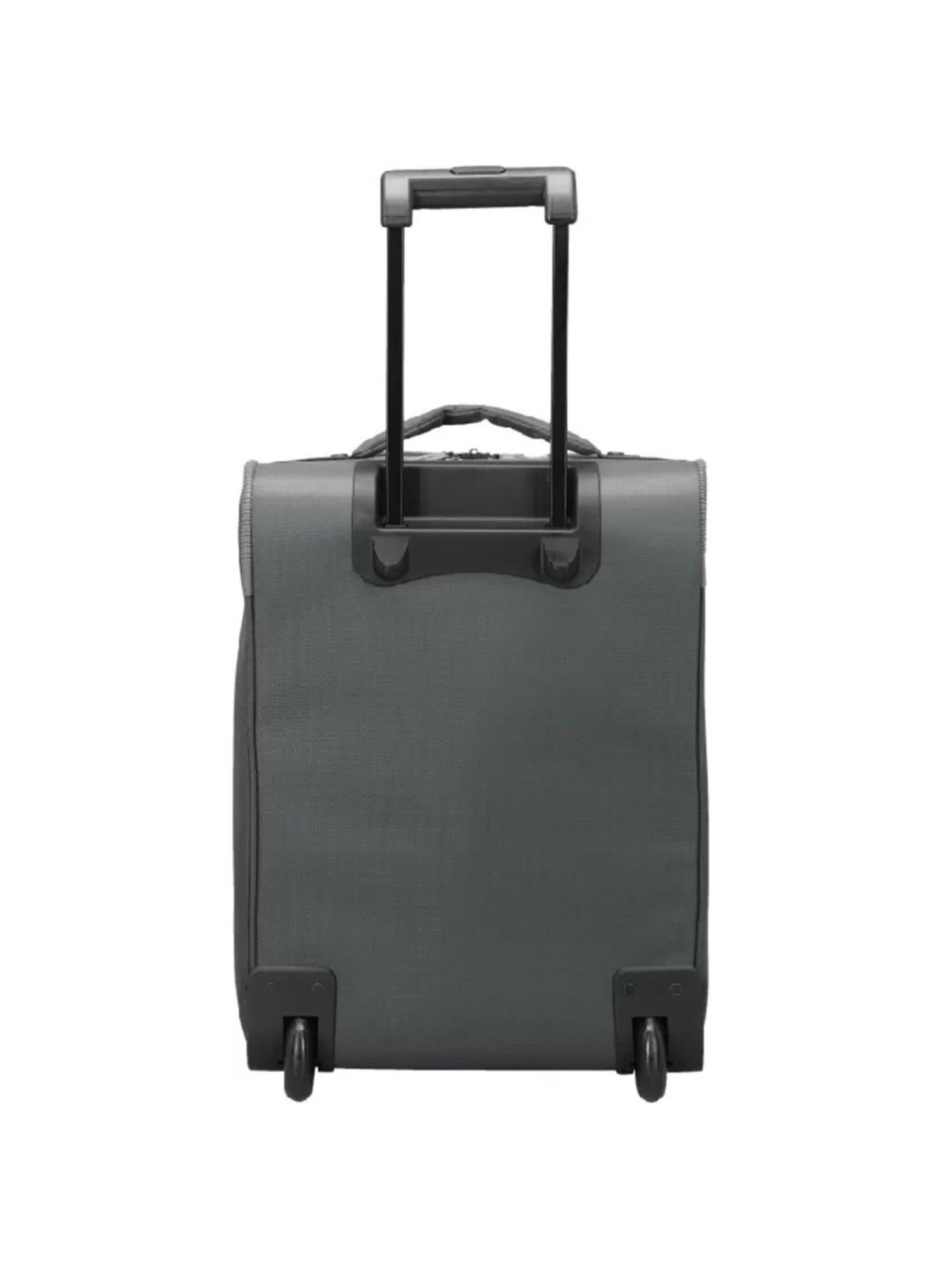 Aristocrat Drive Grey Solid Soft Cabin Trolley Bag - 28 Cm