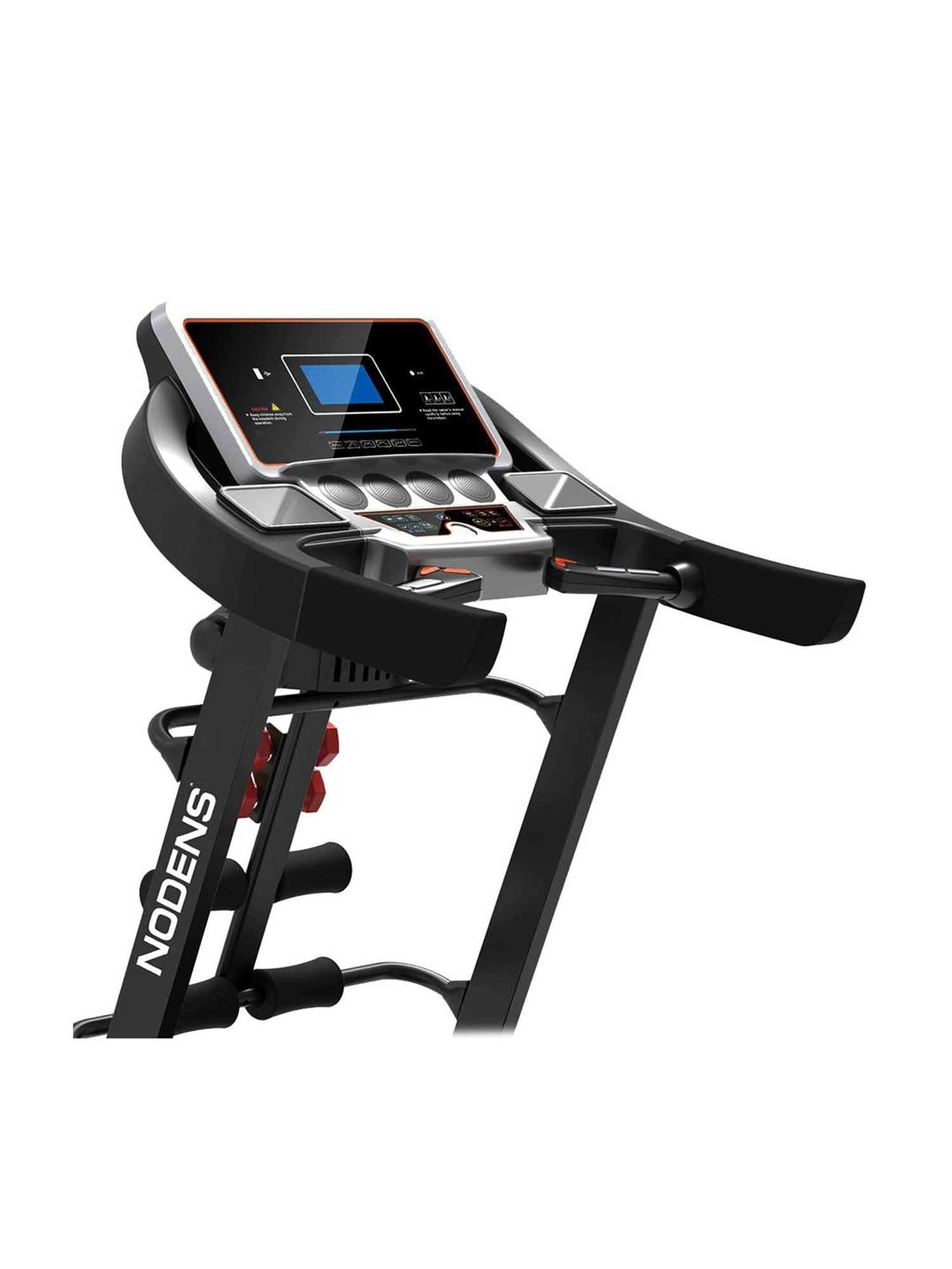 NODENS Fitness Black Motorised Treadmill (5.0 HP Peak)