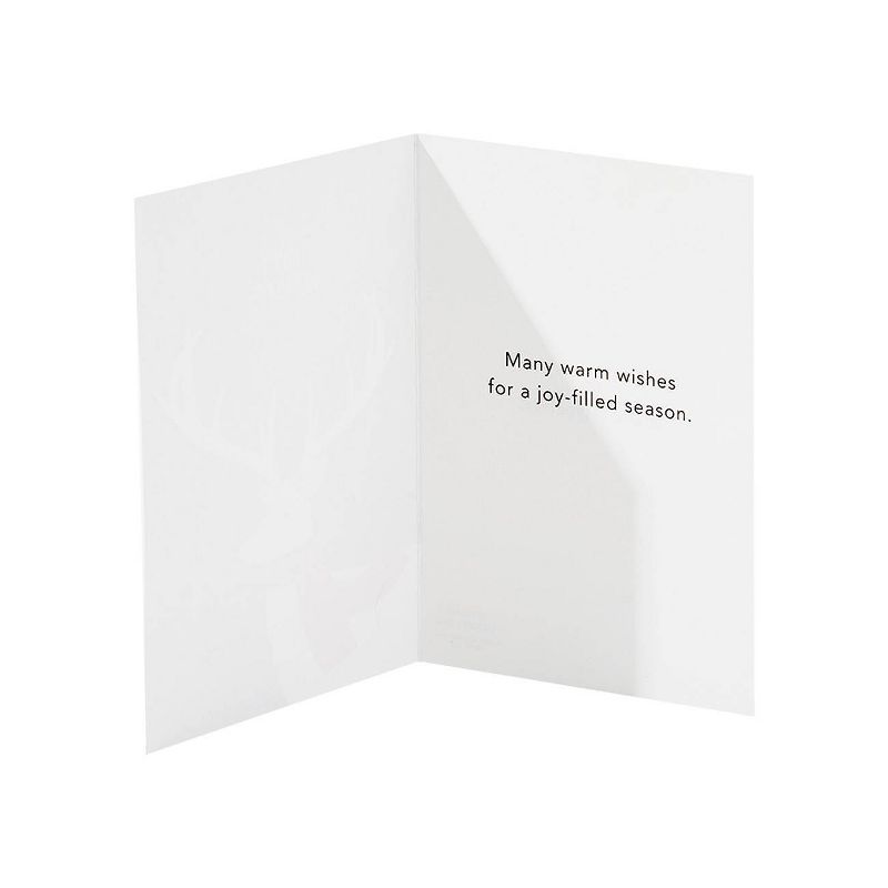 Carlton Cards 14ct Deer with Red Scarf Boxed Cards