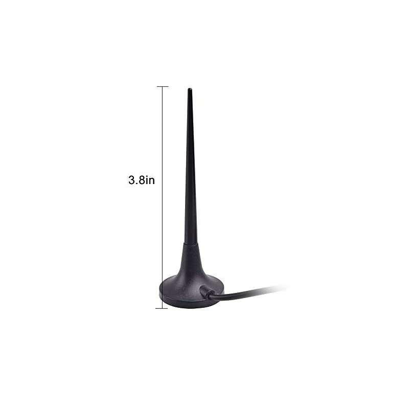 GSM 3G 4G LTE Antenna SMA Male Connector Magnetic Base Compatible with AT&T Verizon Netgear Sierra Gateway 4G Router Mobile Hotspot Wiresless Home Phone