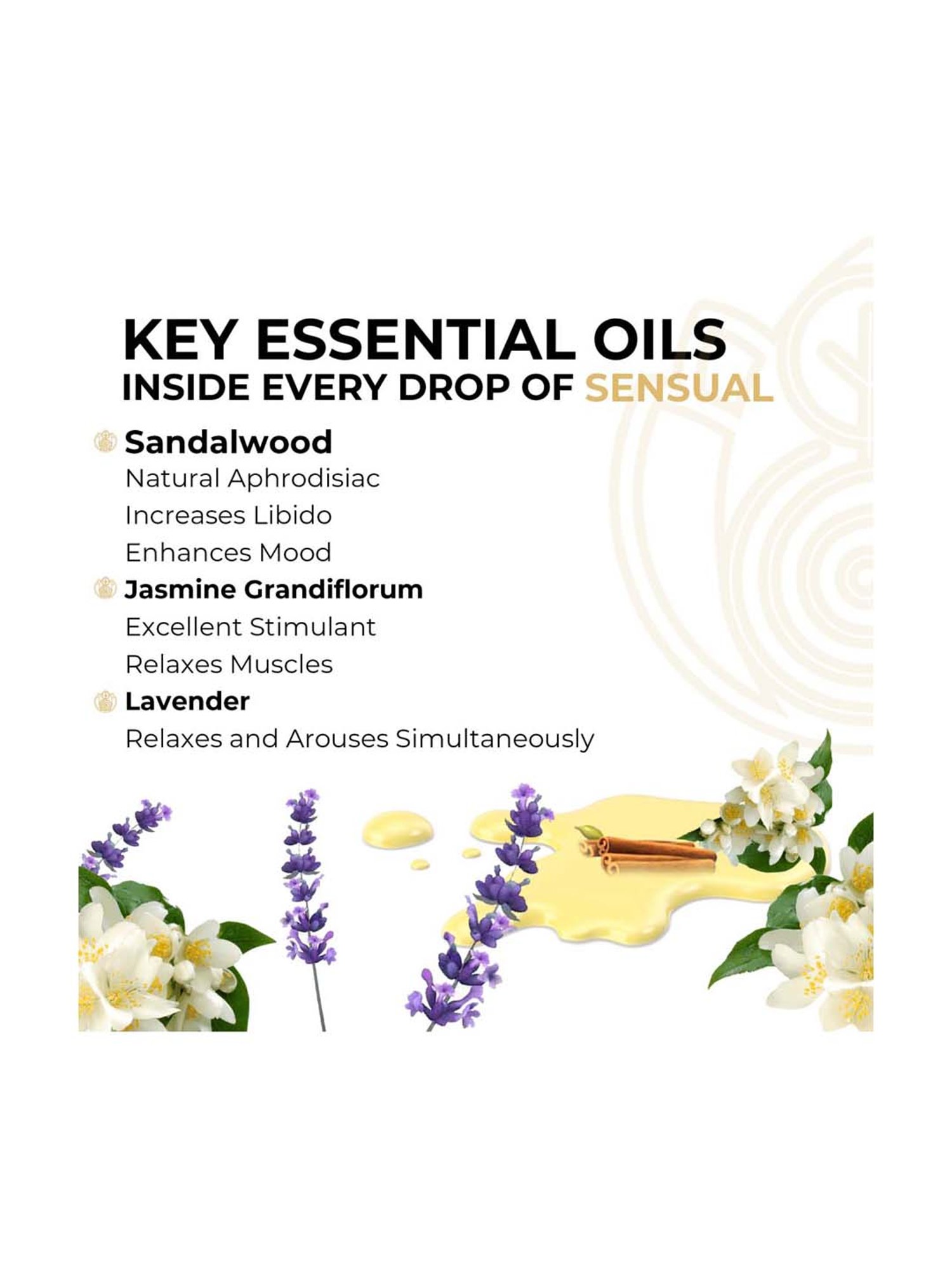 CORE & PURE Sensual Massage Oil - 100 ml