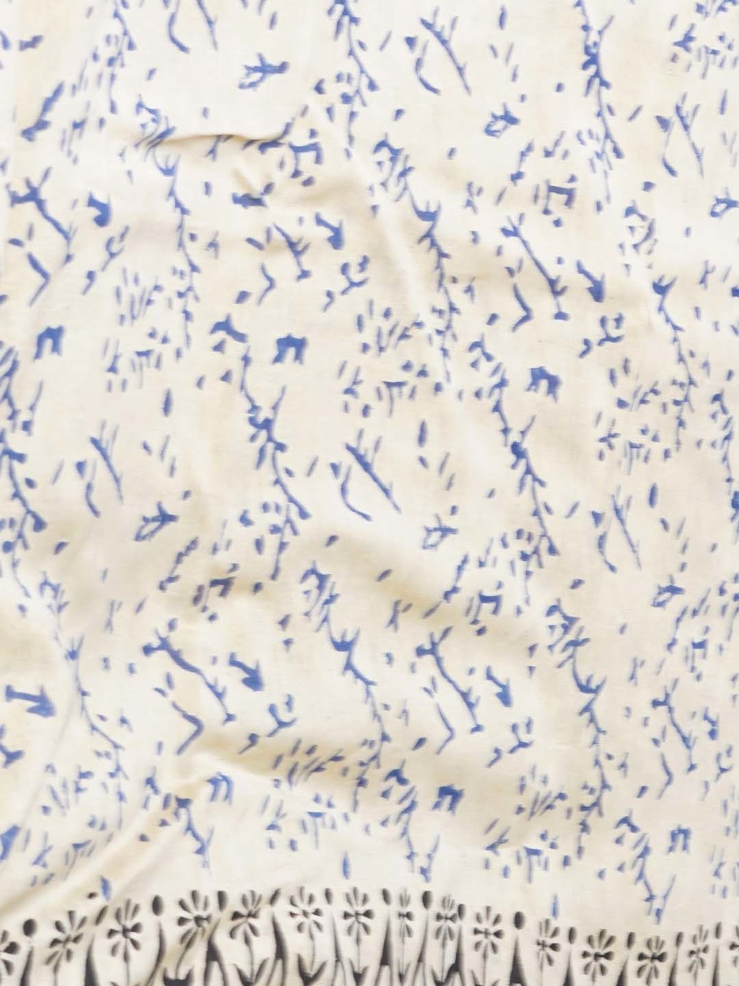 Unnati Silks Yellow Printed Saree With Unstitched Blouse