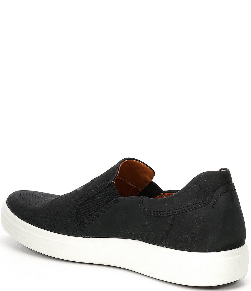 ECCO Men's Soft 7 Perforated Slip-On Sneakers
