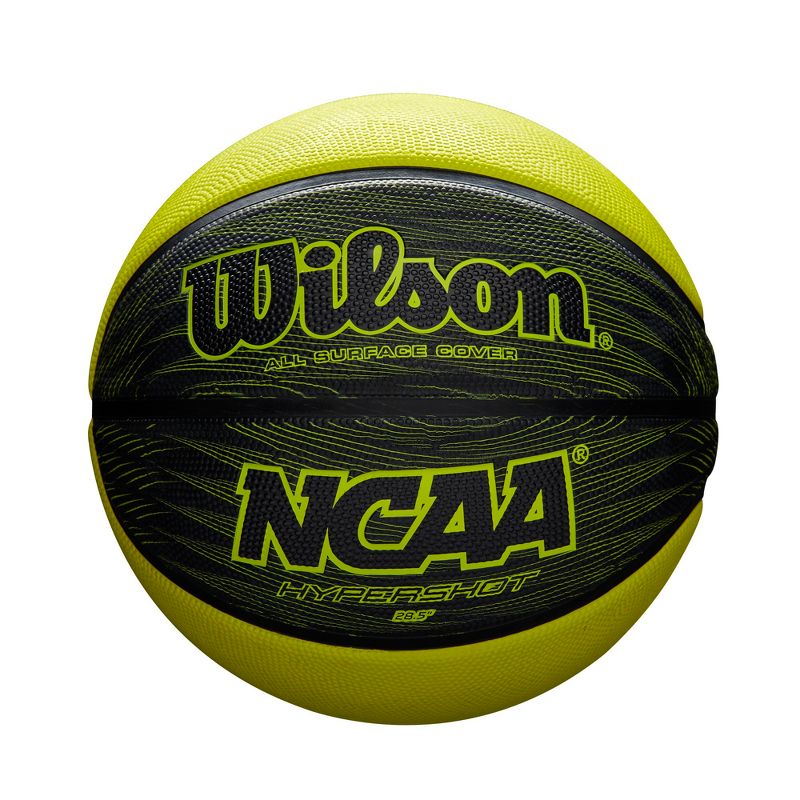 Wilson Hypershot 28.5" Basketball - Black/Lime