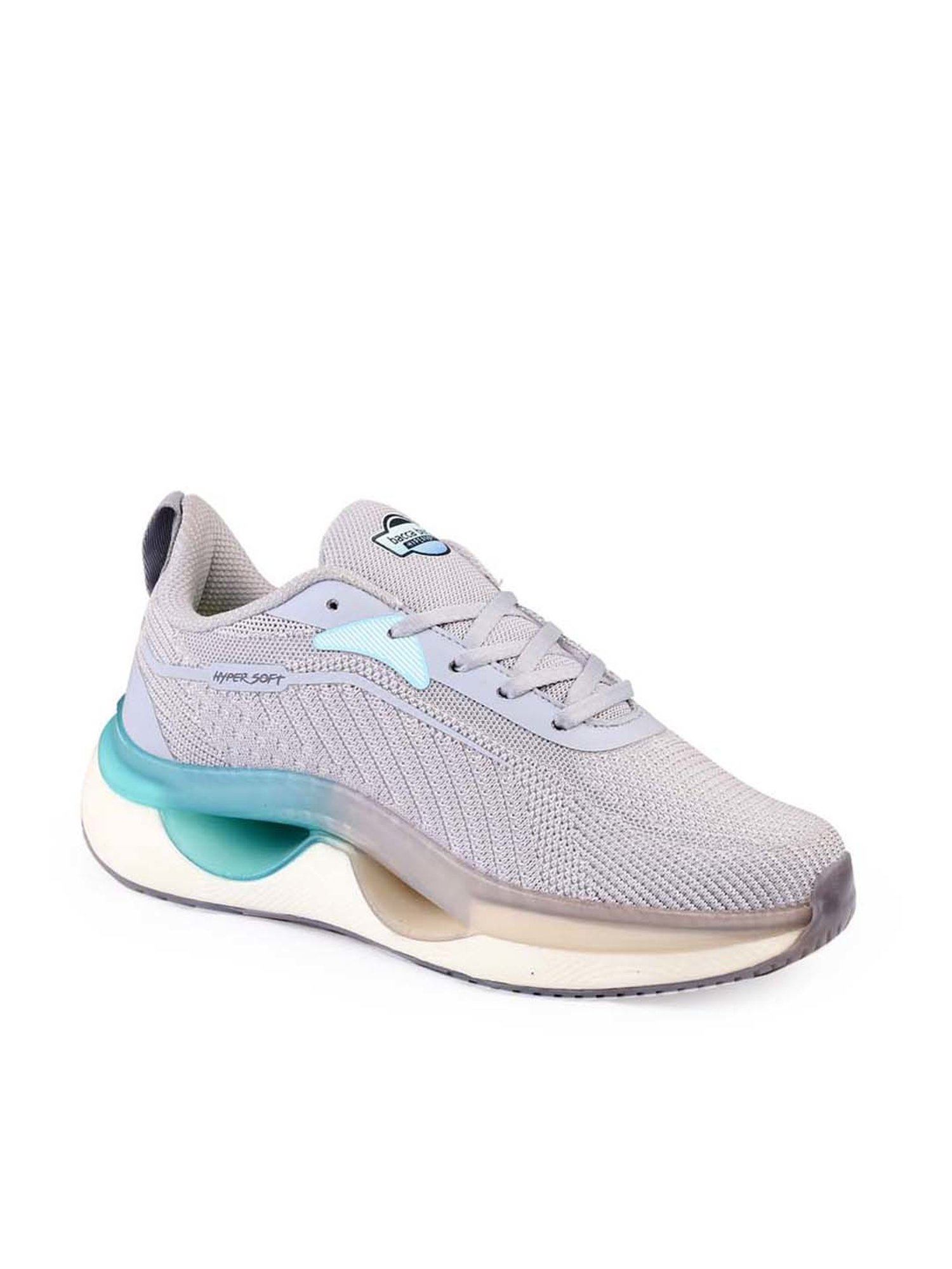 Bacca Bucci Men's HYPERSOFT SERIES Grey Running Shoes