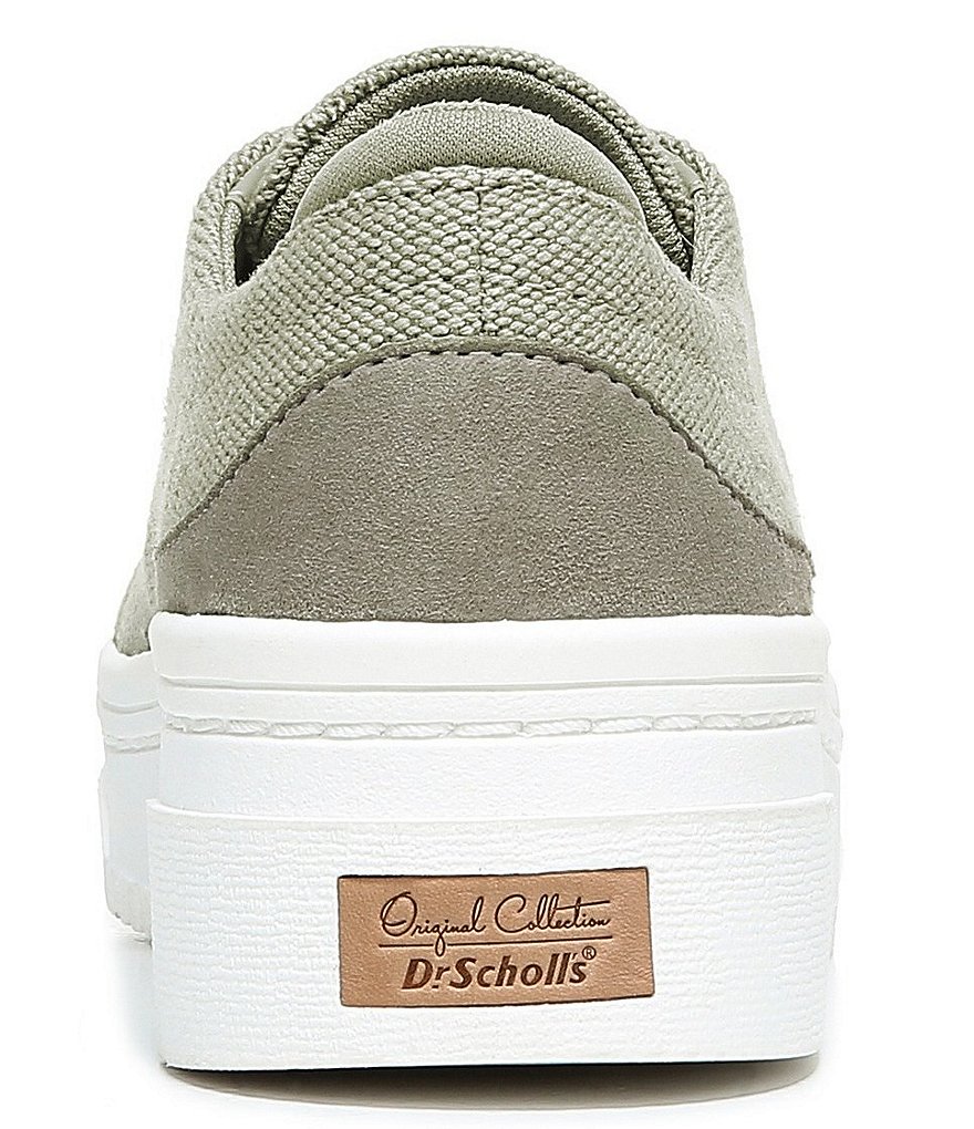 Original Collection by Dr. Scholl's Everyday Canvas Lace-Up Platform Sneakers