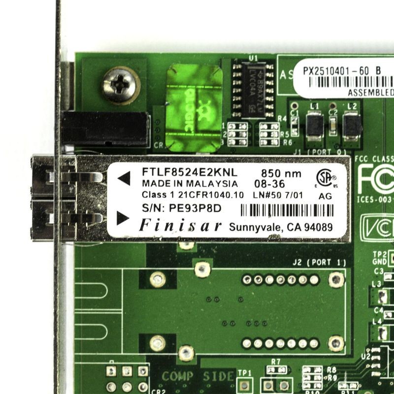 Qlogic QLE2462 4GB Single Port Full Height PX2510401 Network Card PCIe