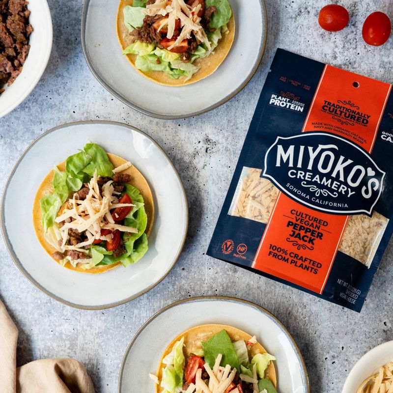 Miyoko's Cultured Vegan Pepper Jack Shreds - 8oz