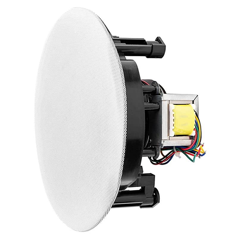 6.5" Trimless Ceiling Speaker 100W / Commercial 70V Tap, Single, ACE600ST