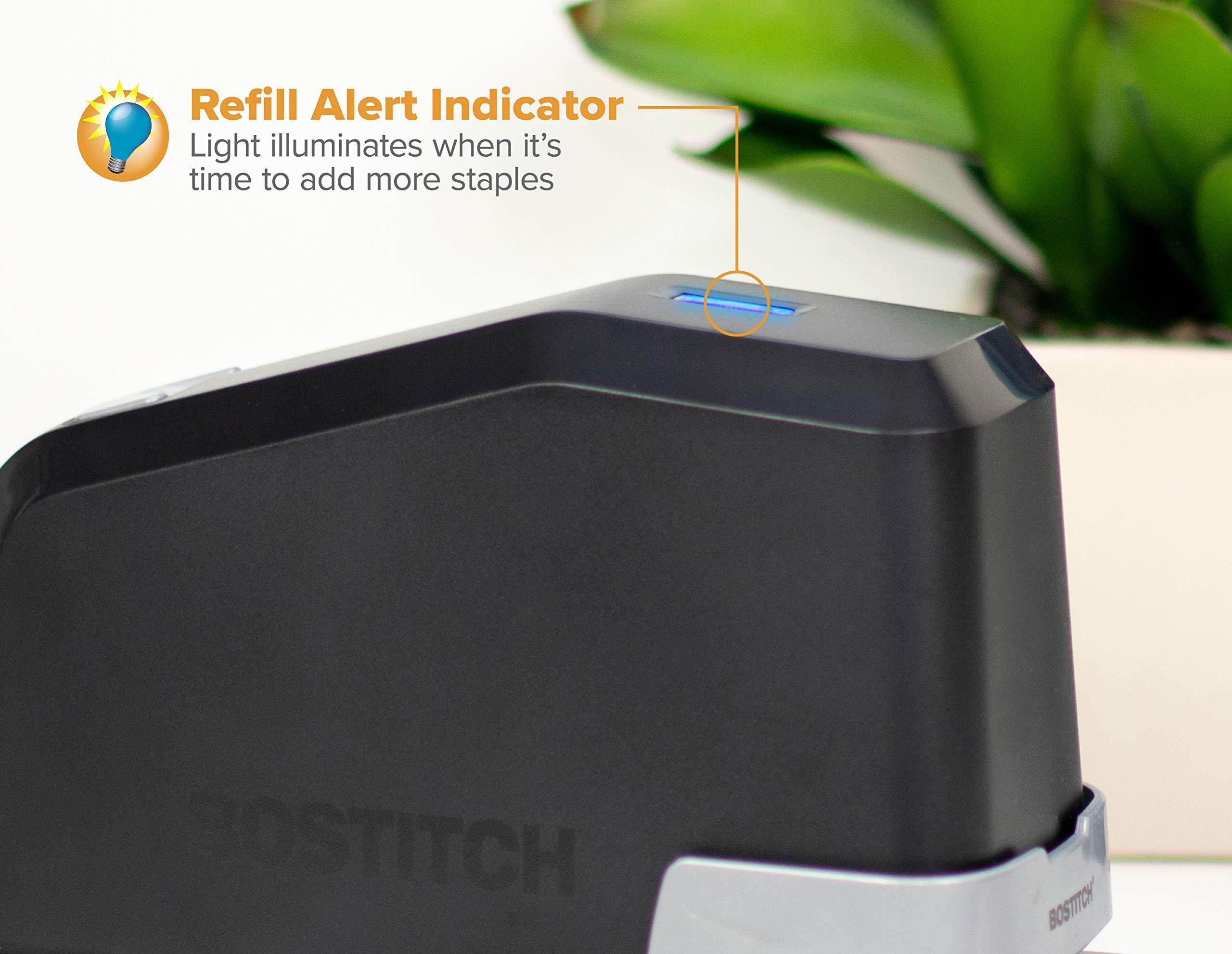 Bostitch Impulse 30 Electric Stapler, 30 Sheet Capacity, Black