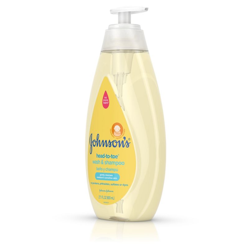 Johnson's Head-To-Toe Baby Wash and Shampoo - 27.1 fl oz