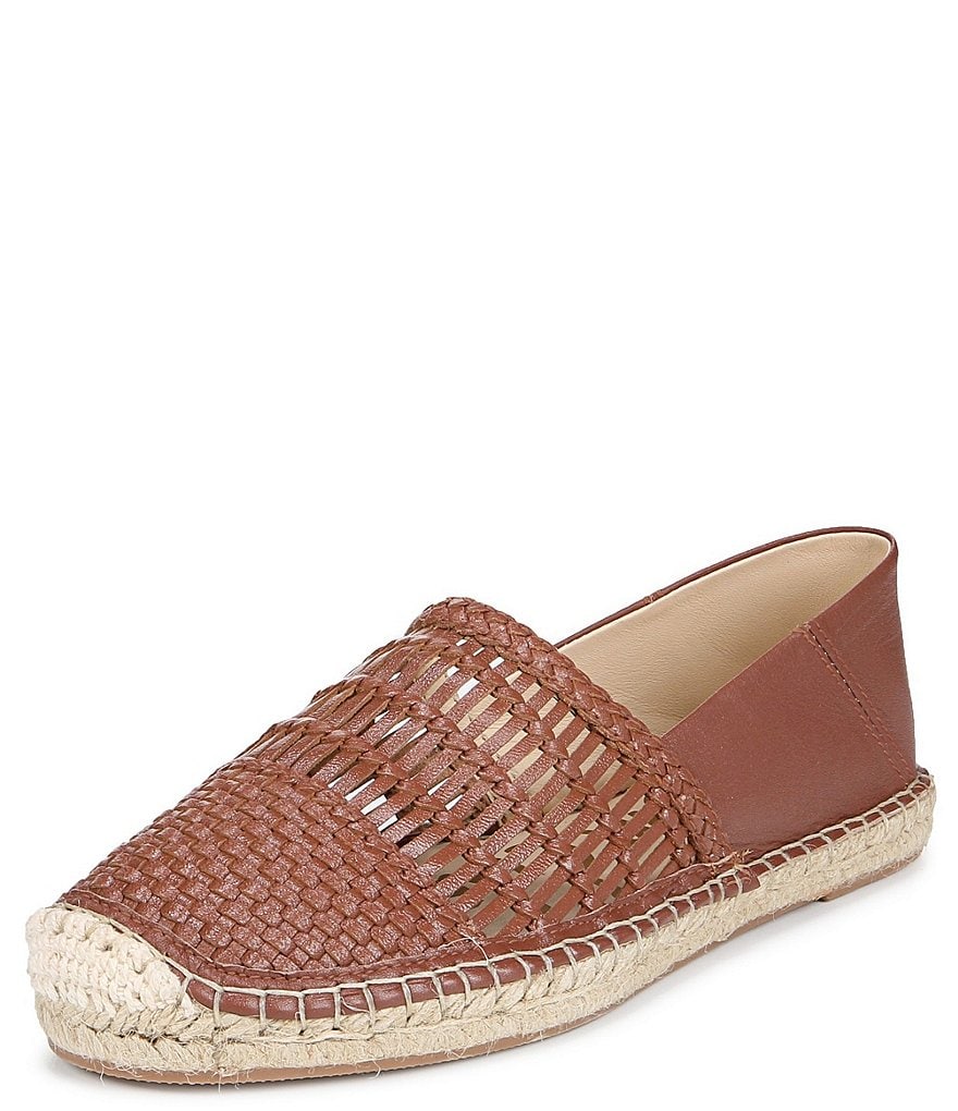 Sam Edelman Pen Woven Leather Espadrille Flats