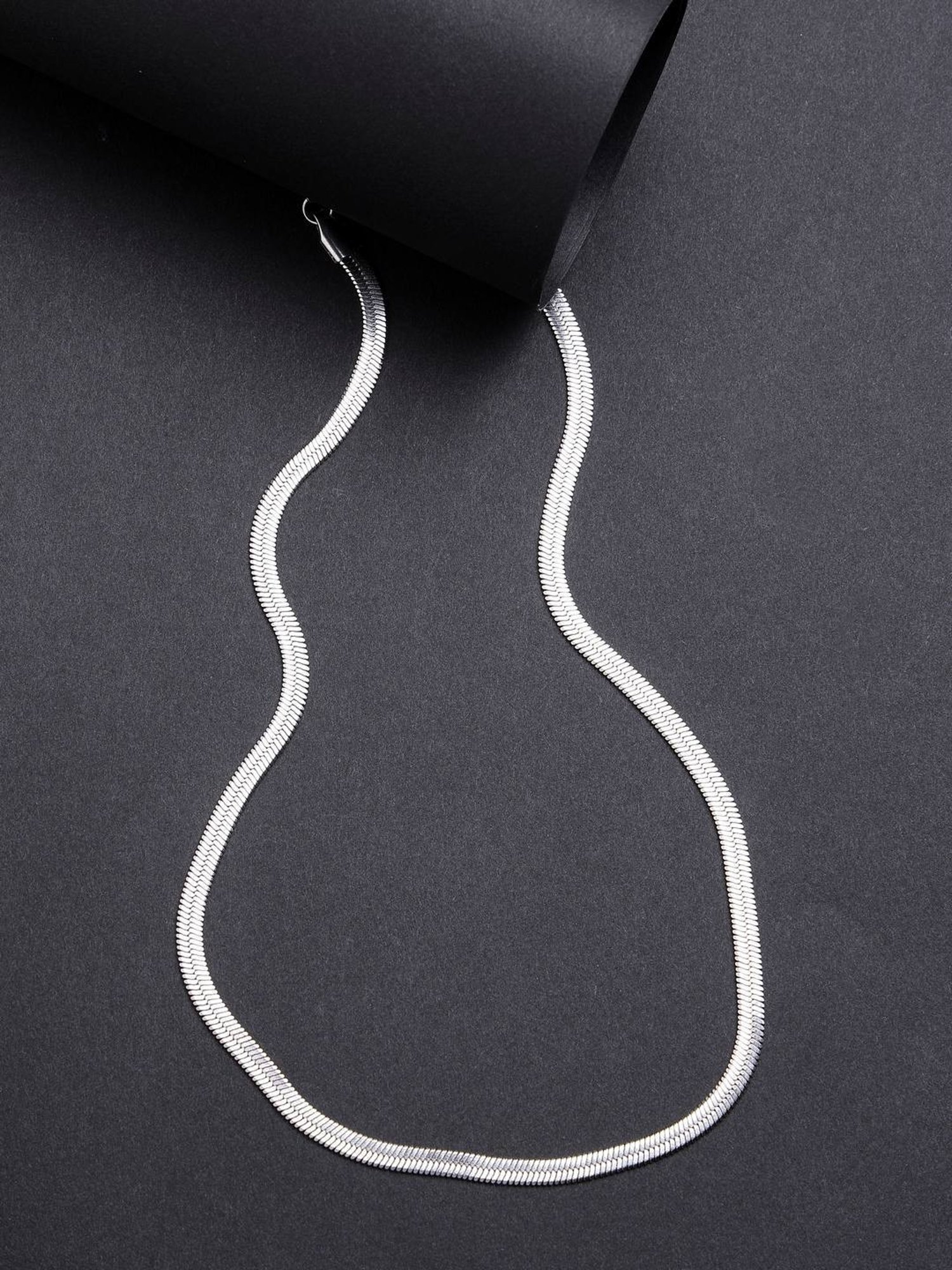 NVR Women's Silver & Gold Rhodium-Plated Minimal Chain - Set of 2