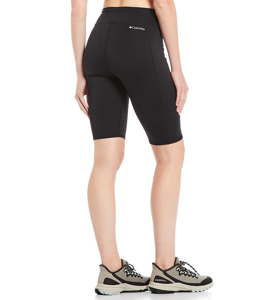 Columbia River High Rise 10#double; Half Tight Biker Shorts