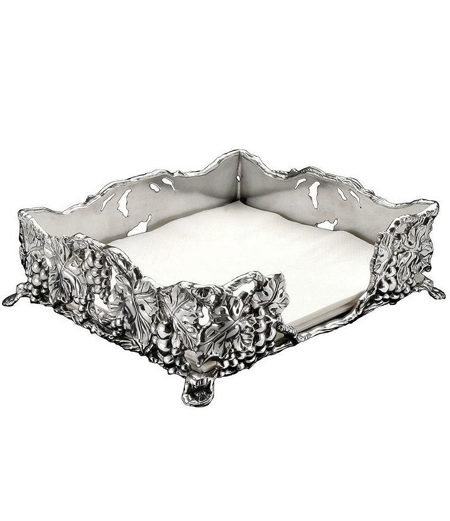Arthur Court Grape Luncheon Napkin Holder