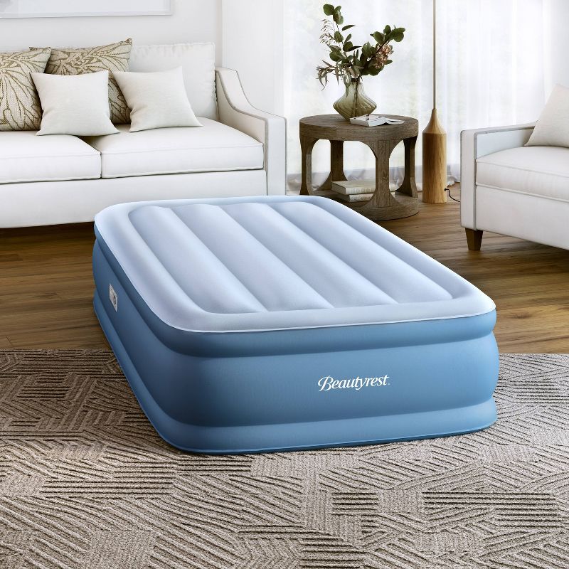 Beautyrest Sensarest 18" Anti-Microbial Air Mattress with Built-In Pump - Twin
