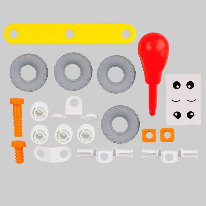 64pc Build Your Own Car Kit - Bullseye's Playground™