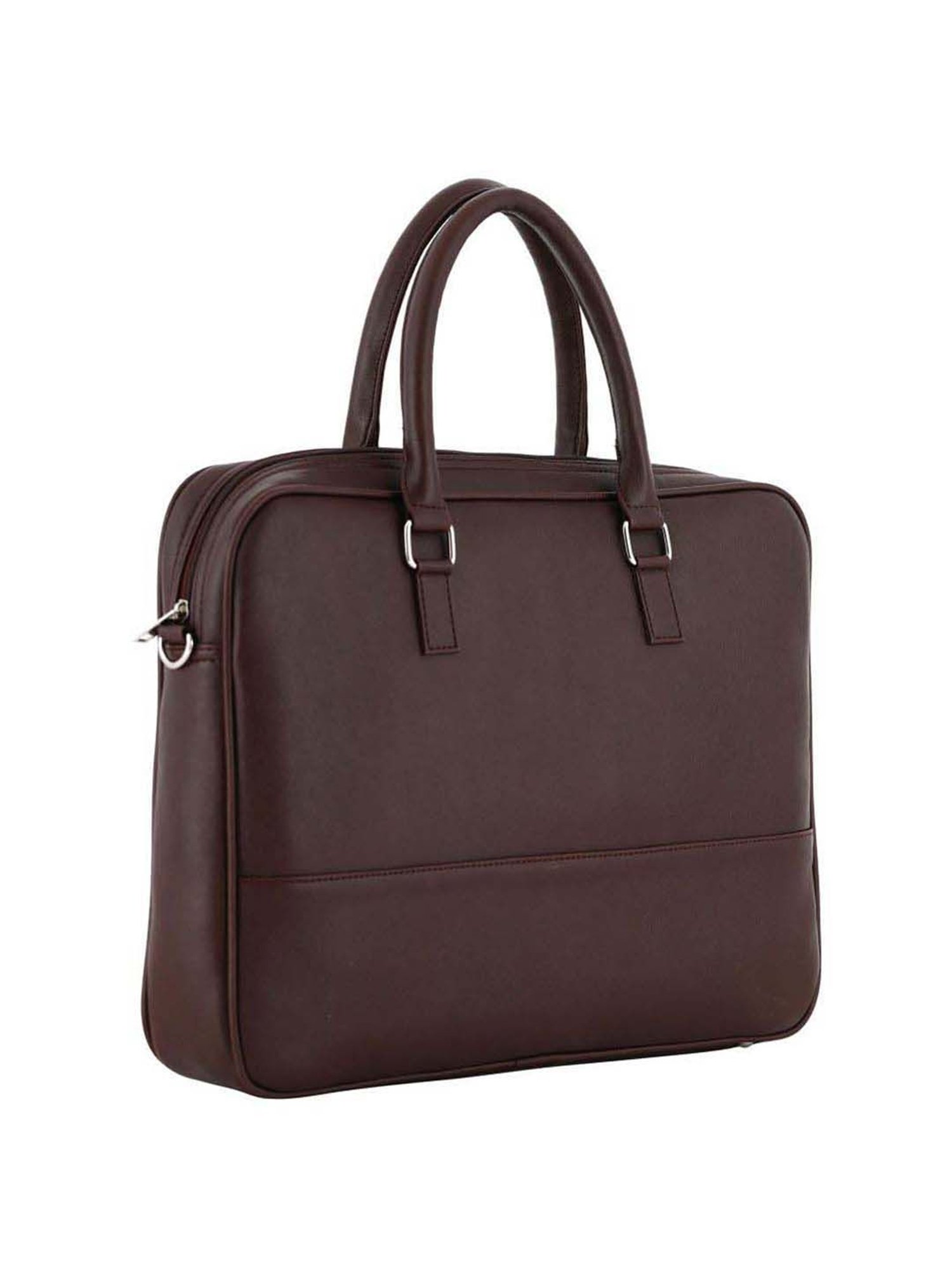 Toteteca Brown Solid Large Messenger Bag