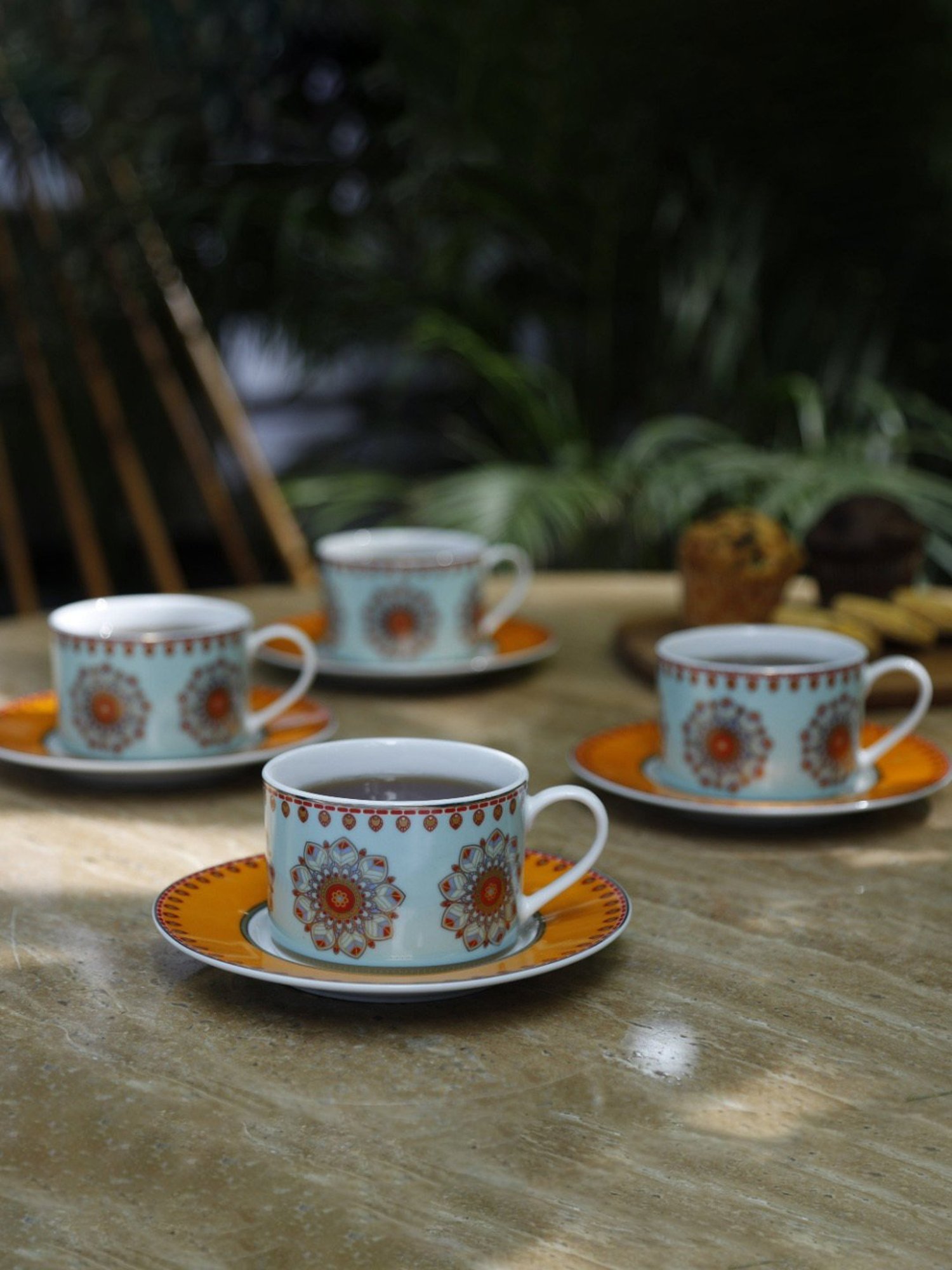 Cello White Opalware Cup (0.18 L) - Set of 6