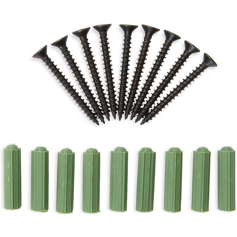 Union & Scale Wall Racks, White, Zinc/Wood UN58026