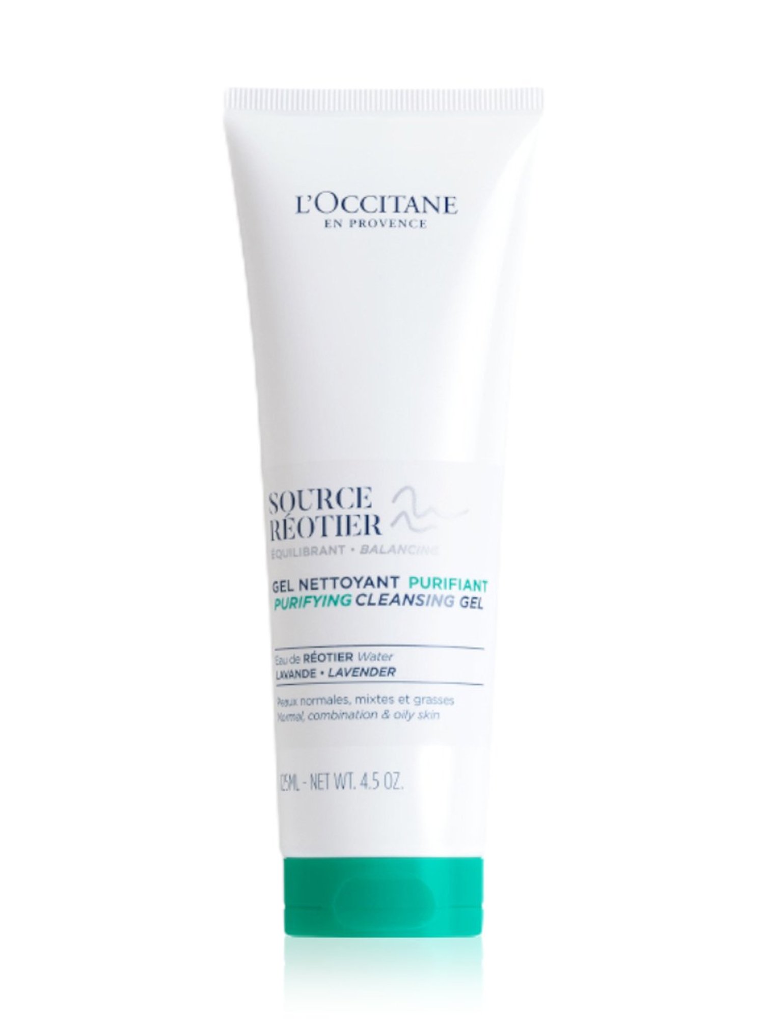 L'Occitane Aqua Reotier Purifying Cleansing Gel - 125 ml