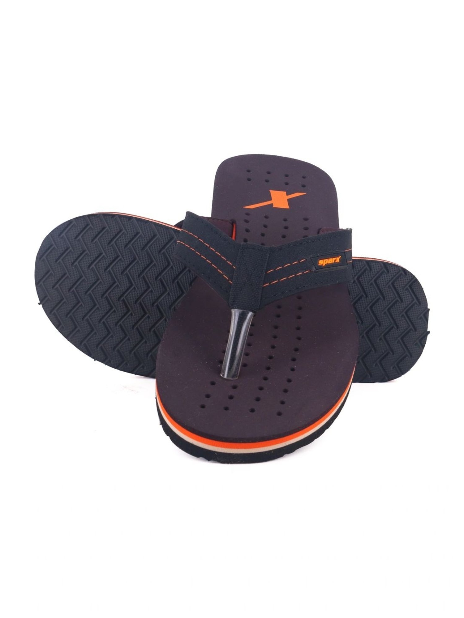 Sparx Men's Purple Flip Flops