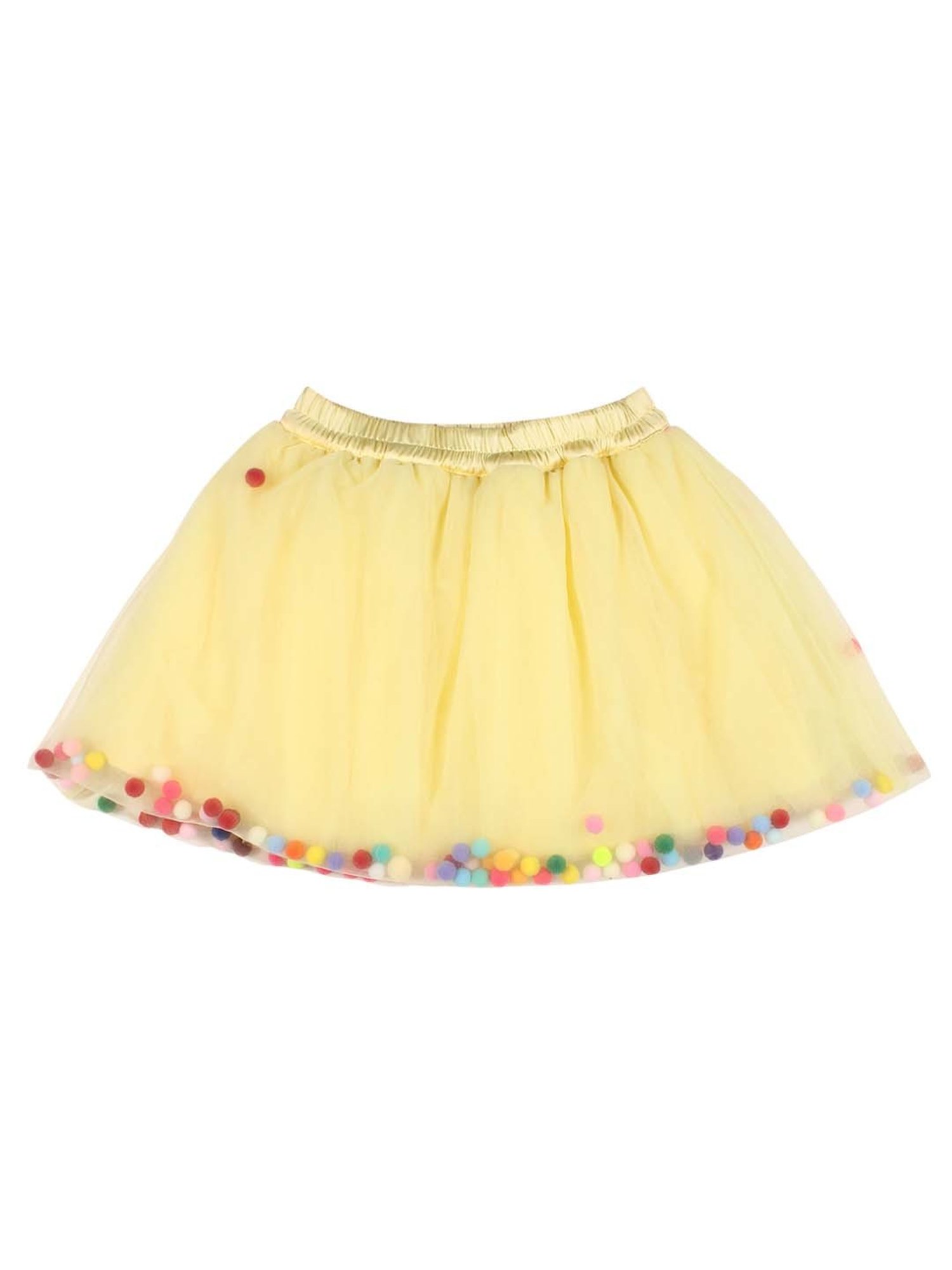 A Little Fable Kids Multicolor Solid Skirt