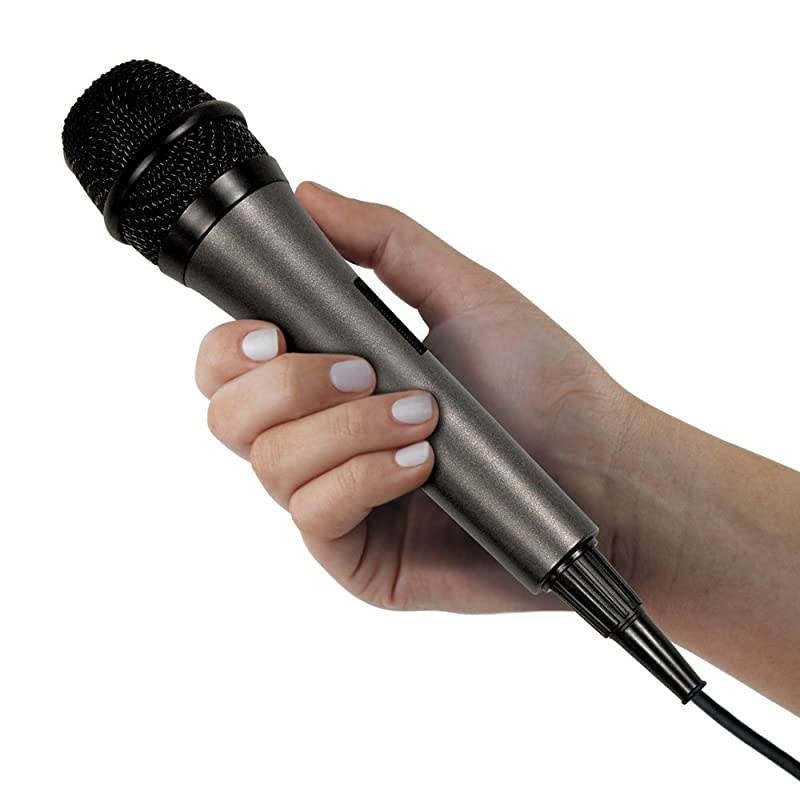 SMM205 Unidirectional Dynamic Microphone with 10 Ft CordBlack