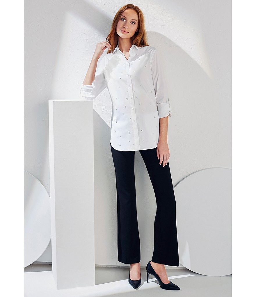 Calvin Klein Madison Straight Leg Pants