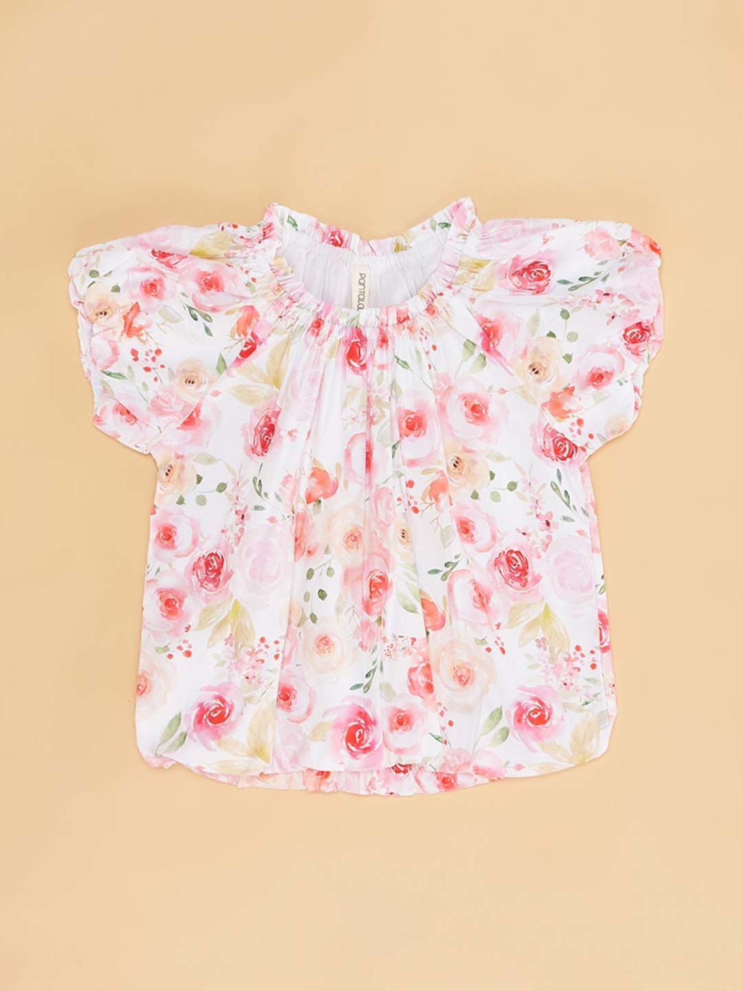 KIDS ONLY Anthracite Black Cotton Printed T-Shirt