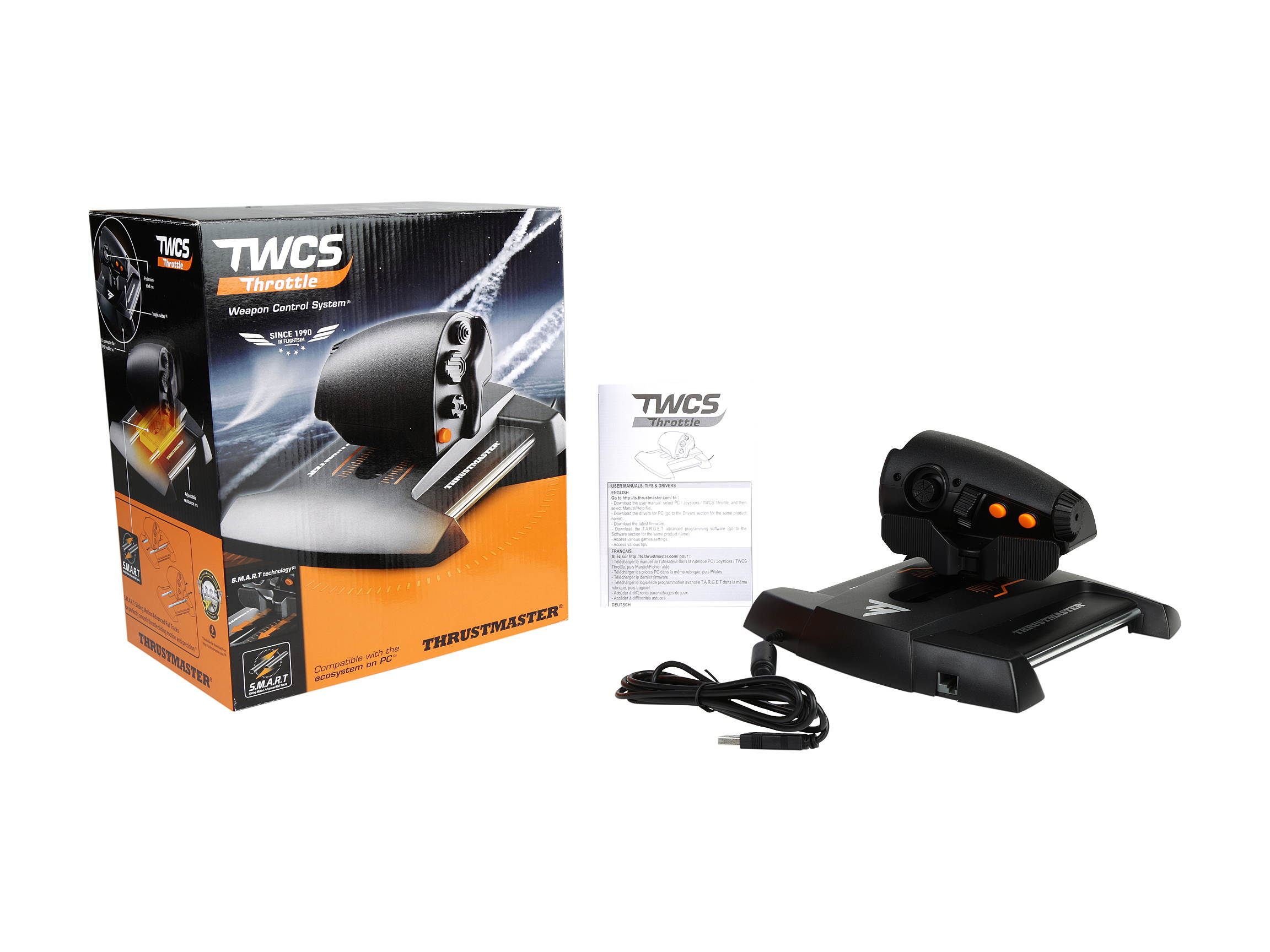 Thrustmaster VG TWCS Throttle Controller &ndash; PC / Mac / Linux