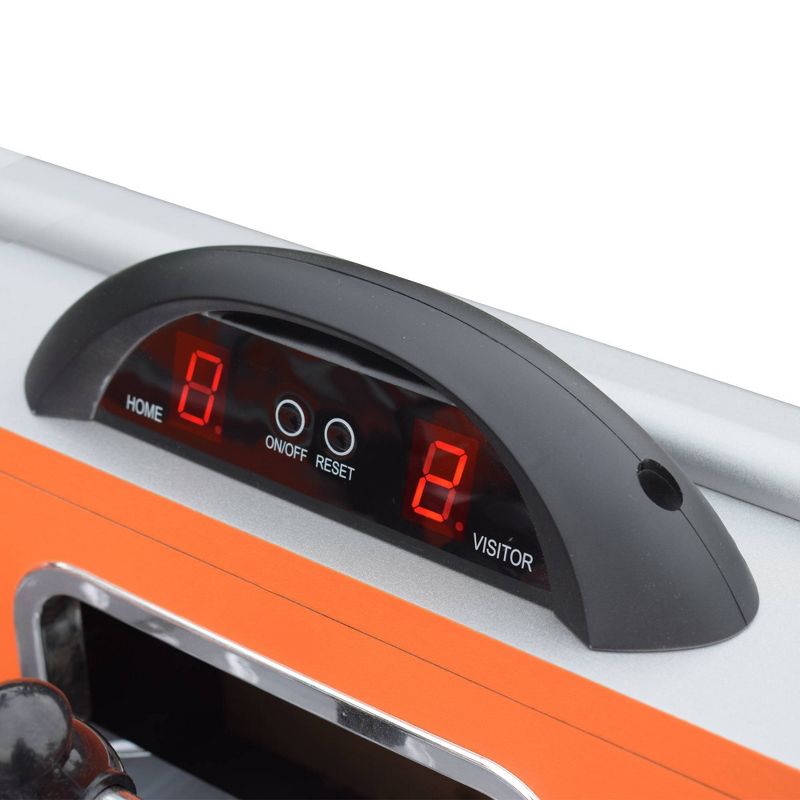 Hathaway Trailblazer 56" Foosball Table with Electronic Scoring - Orange/Black