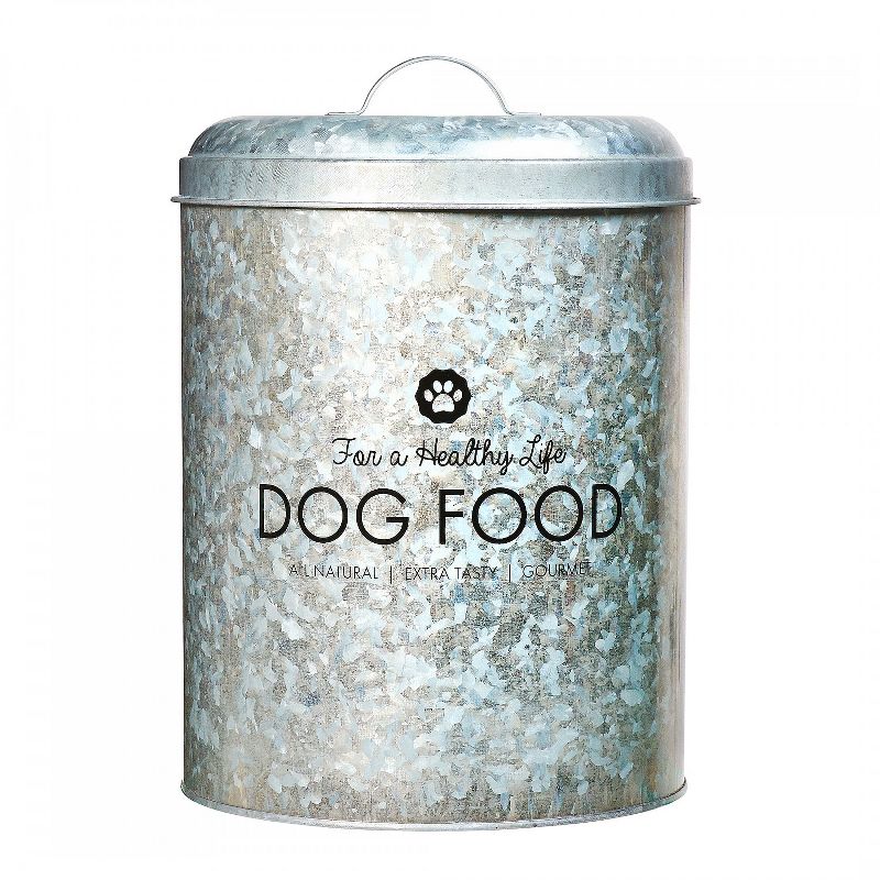 Amici Pet Buster Metal Food Bin, Dog Food